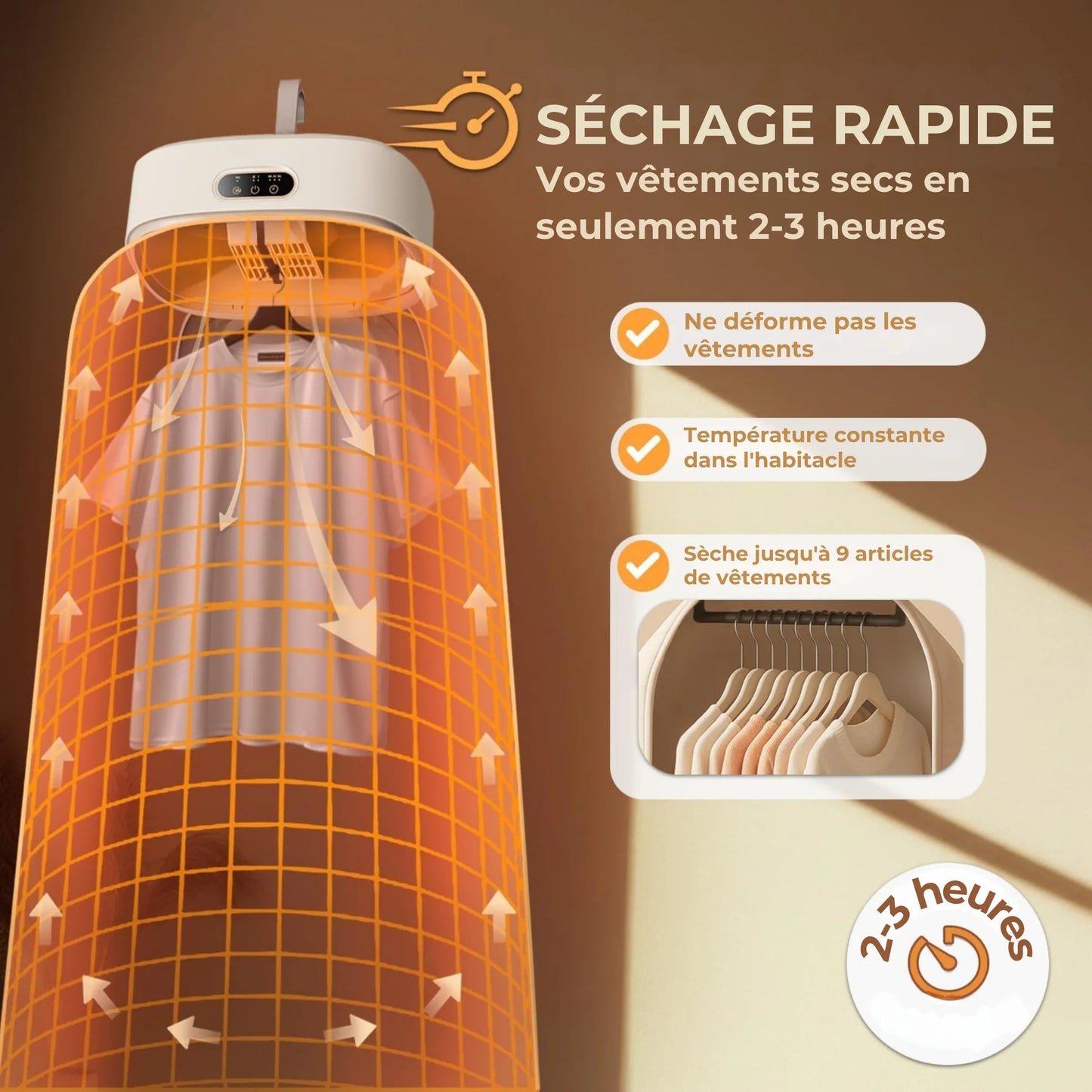 Séchoir Intelligent pour Maison